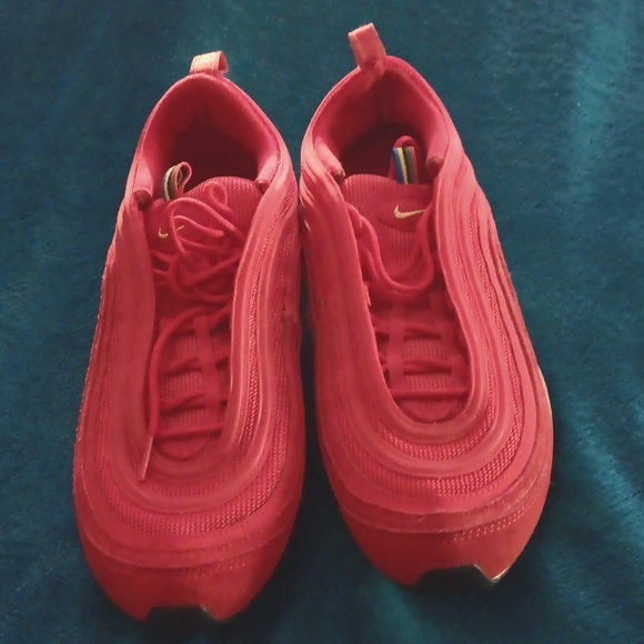 Nike Other - NIKE MENS AIR MAX 97 OLYMPIC RINGS RED SIZE9.5 PREOWNED
